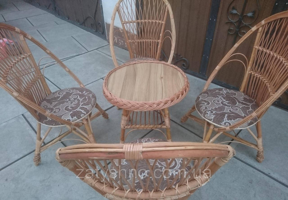 Кресла с мягким сиденьем  с круглым столом Киев - изображение 3