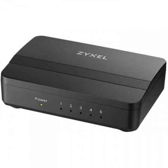 Комутатор Zyxel GS-105S v2, 5 портів 1000 Мбіт/с, настільний, пластиковий корпус (GS-105SV2-EU0101F) Киев