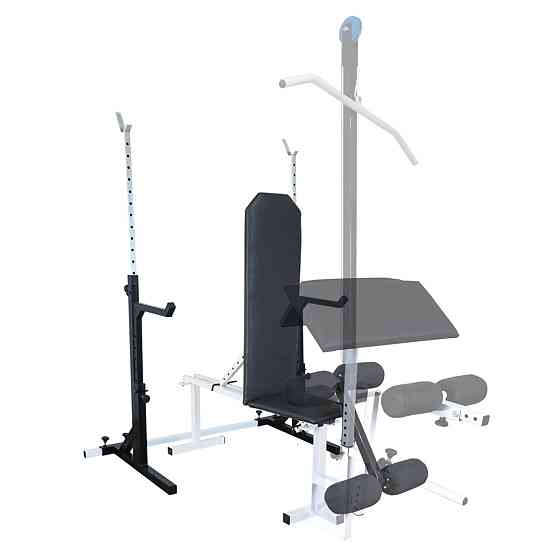 Скамья регулируемая для жима 30 на 30 мм + Стойки со страховкой 40 на 40 мм Киев