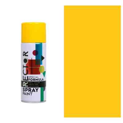 Аерозольна фарба для автомобіля RECTOR універсальна 1023 жовтий, в аер. упаковці 400 мл (000013226) Вінниця