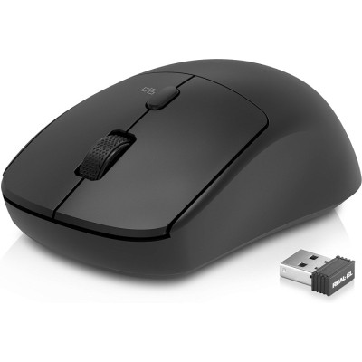 Мышка REAL-EL RM-317W Wireless Black (EL123200052) Винница - изображение 6
