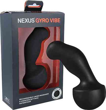 Вибромассажер простаты Nexus Gyro Vibe черный Sex Aura Киев