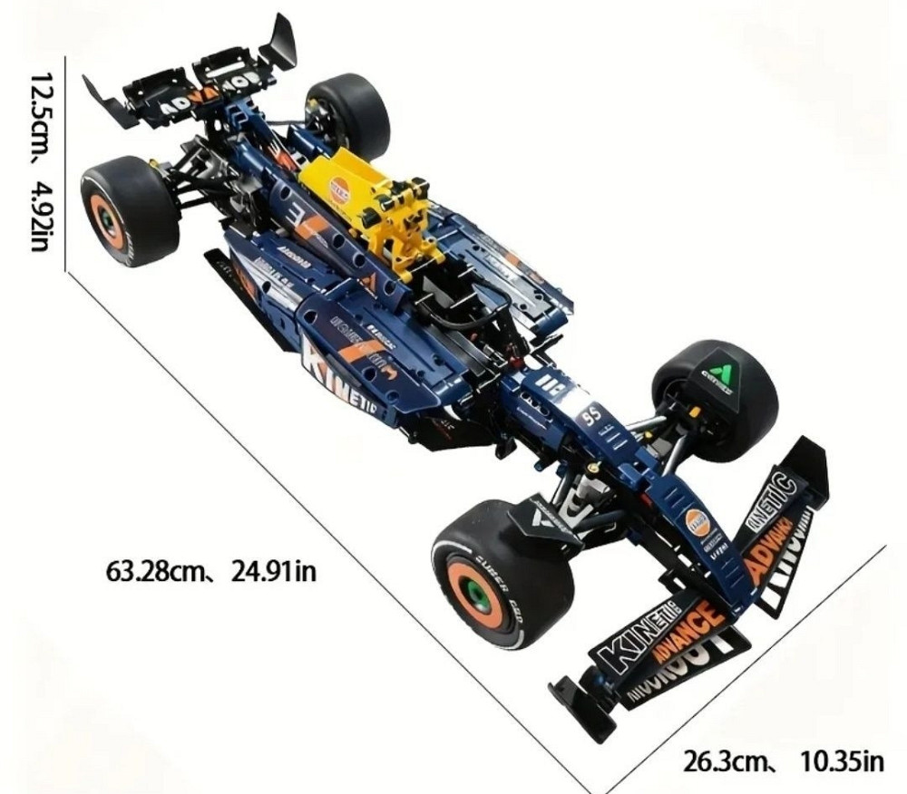 Конструктор Red Bull Formula F1 Racing RACE VORTEC  1410  шт Lego. Харків - фото 4