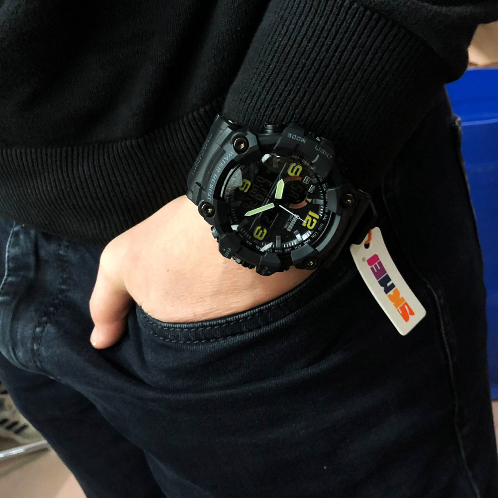 Фірмові спортивні годинники SKMEI 1520BK, Стильні спортивні годинники для активного відпочинку EO-20 Івано-Франківськ - фото 10