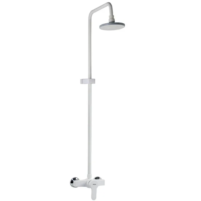 Душова колона зі змішувачем PLAMIX MARIO-003-J WHITE (PM0702) Харків - фото 1