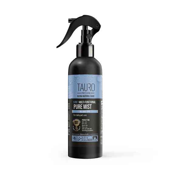 Tauro Pro Line Ultra Natural Care 6in1 Pure Mist Багатофункціональний засіб для догляду за домашніми тваринами, 250 мл Киев