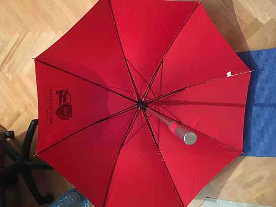 Женский зонтик красный - диаметр 1 метр, длина 83см Киев