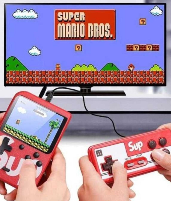 Детская игровая приставка-консоль SUP Game Box+ Джойстик, 400 игр. Киев - изображение 5