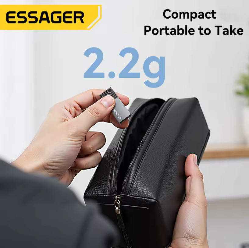 Essager кардрідер 2 в 1 TF SD з роз’ємами Type C та USB A адаптер для карт пам’яті для ПК і ноутбука Миколаїв - фото 5