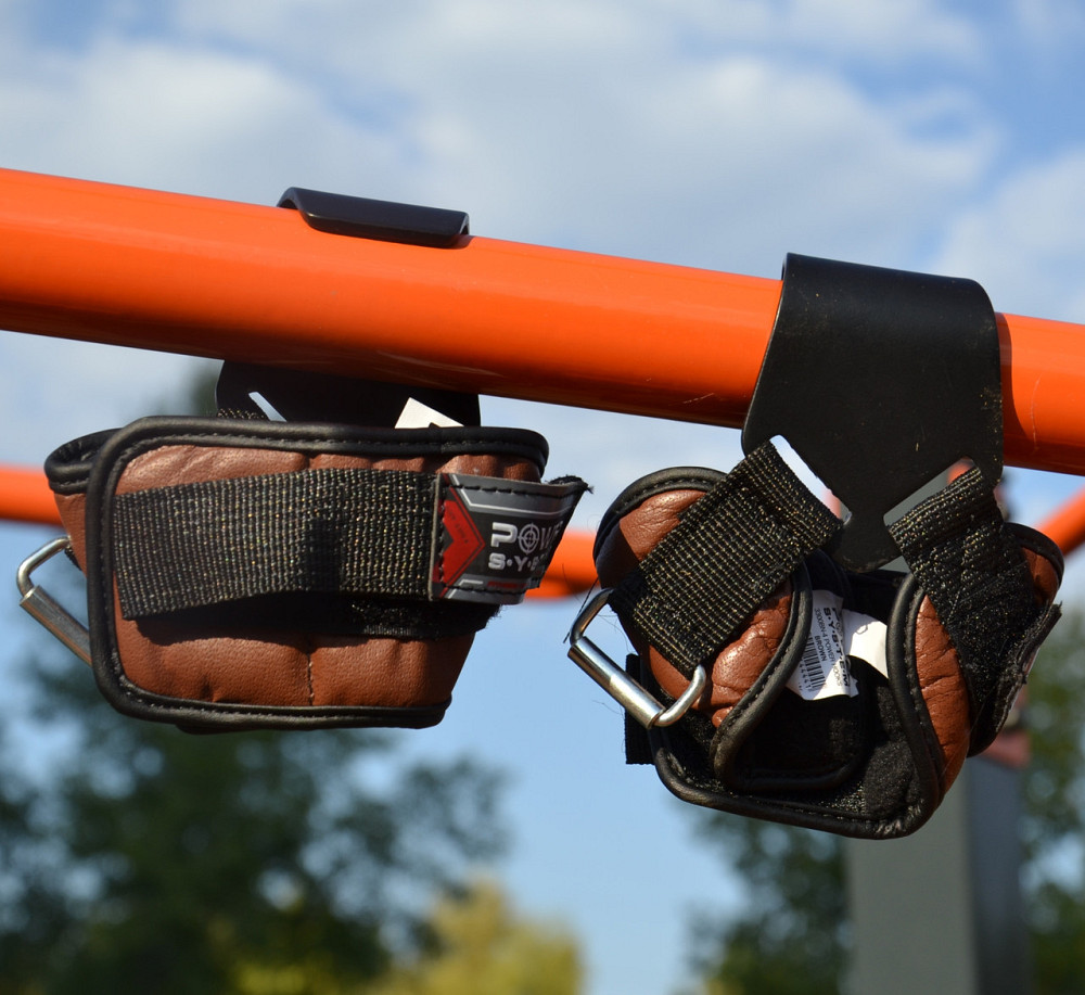 Гаки для тяги на зап'ястя Power System PS-3300 Hooks Brown XL Кам'янське - фото 9