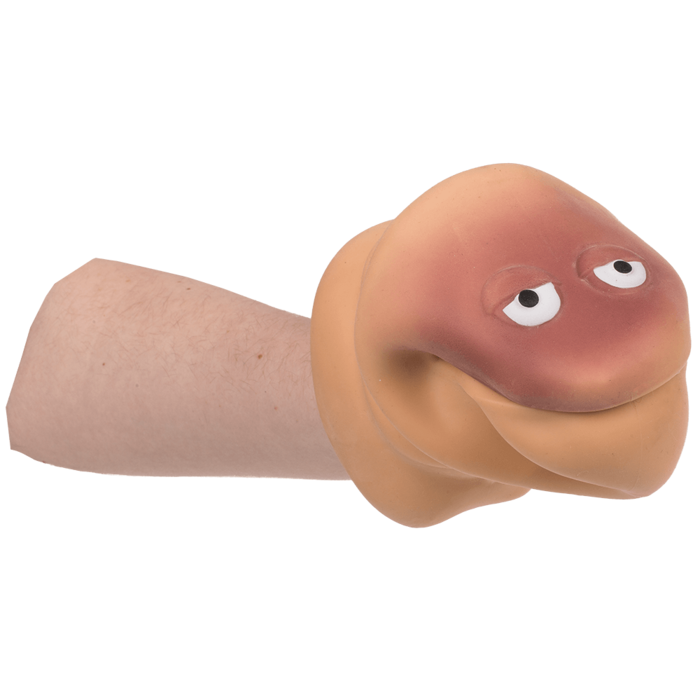 Лялька на руку у вигляді пеніса Hand Puppet Penis Sex Aura Київ - фото 7