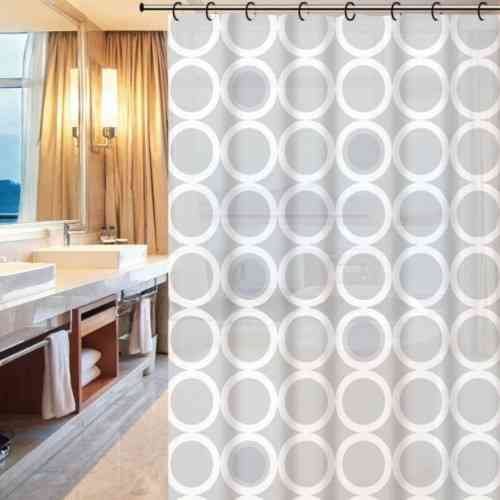 Шторка (фіранка) для душу PEVA 180*180 см, 12 кілець ZHY057-1 Житомир