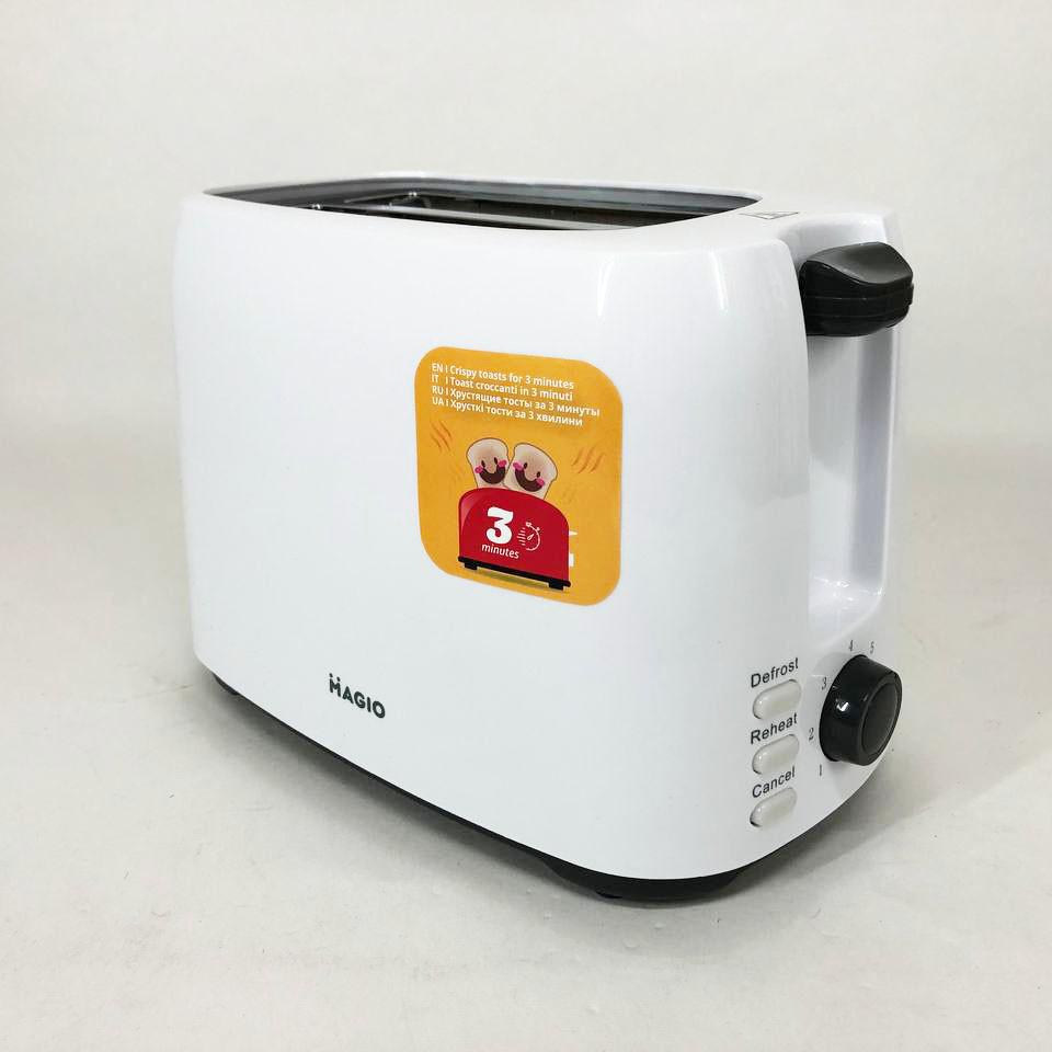 Тостер с функцией разогрева и разморозки, Тостер с подъемником для маленьких ломтиков HZ-19 Львов - изображение 10