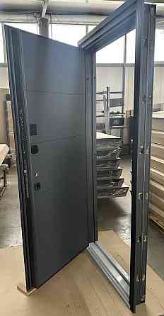 Двери уличные Redfort, модель Стрит Грей Люкс (Металл/МДФ) , комплектация Комфорт (3 контура) 960 Киев