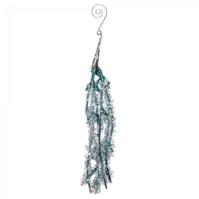 Декоративная ветвь YES! Fun Голубые сосульки, 30 см (974734) Винница