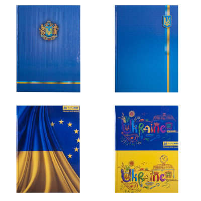 Канцелярська книга Buromax А4 UKRAINE, 96 аркушів, клітинка (BM.2400-38) Вінниця - фото 1