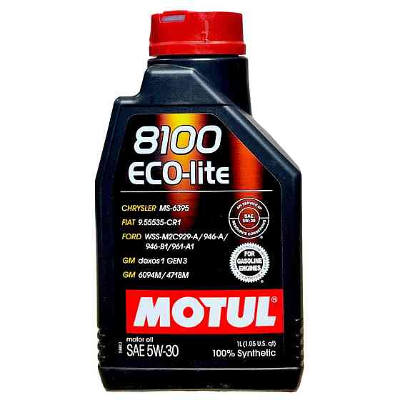 Олива 5W30 ECO-lite SAE 8100 1л Ковель