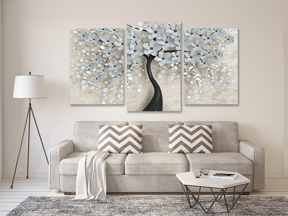 Модульная картина в гостиную / спальню Квіткове дерево  Art-629_3 100x150 см Киев - изображение 2