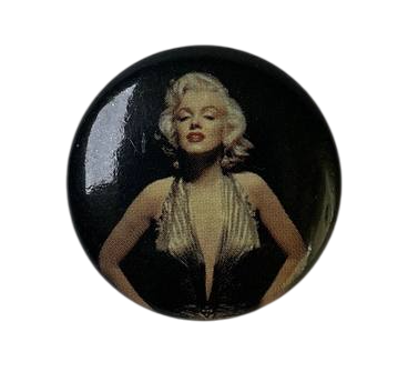 Значок "Marilyn Monroe — Gold" d 2.5 см Рівне - фото 1