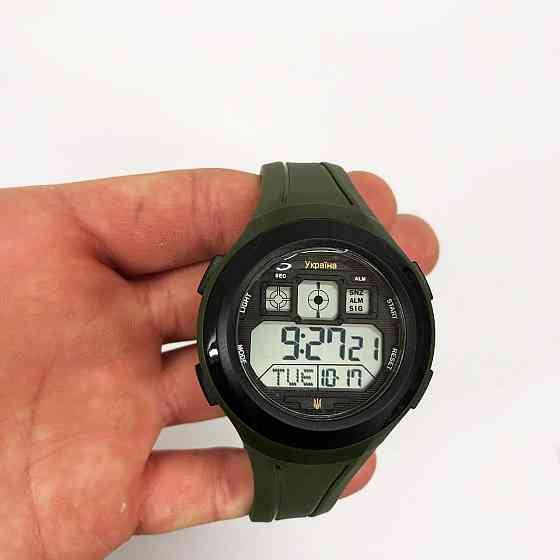 Годинники тактичні протиударні, Чоловічі спортивні годинники з гарантією армійські скмей KE-60 Львів