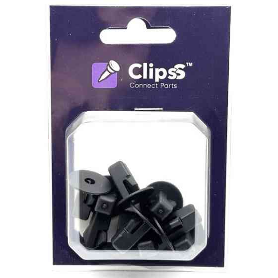 Втулка кріплення обшивки Clipss 14229 — Toyota, Mazda, Lexus | 90189-06013, B455-56-145 Ковель