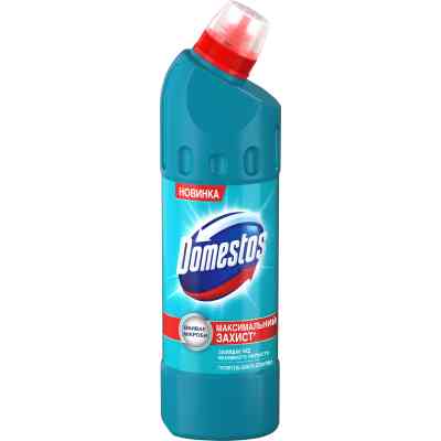 Рідина для чищення ванн Domestos Свіжість Атлантики 1 л (8717163094952) Вінниця