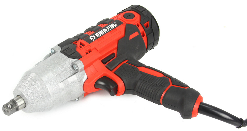 Гайковерт ударний мережевий 1/2 насадки 4 ударні - 17. 19. 21. 22 Mar-Pol (M80489) Нововолинськ - фото 3