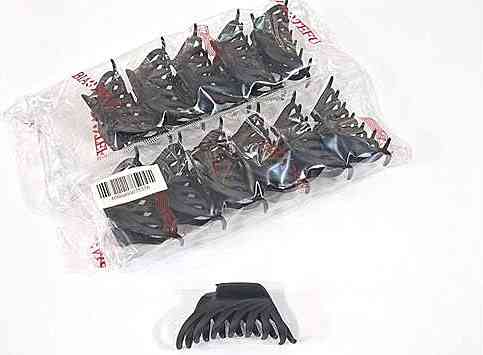 Заколка краб женская черная 12 шт Киев