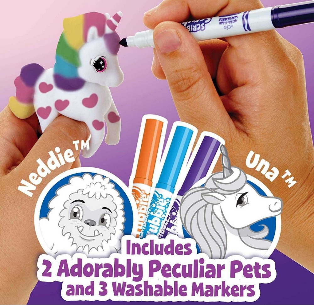 Crayola крайола раскрашиваемые питомцы Дворец питомцев Единорог. Харьков - изображение 3