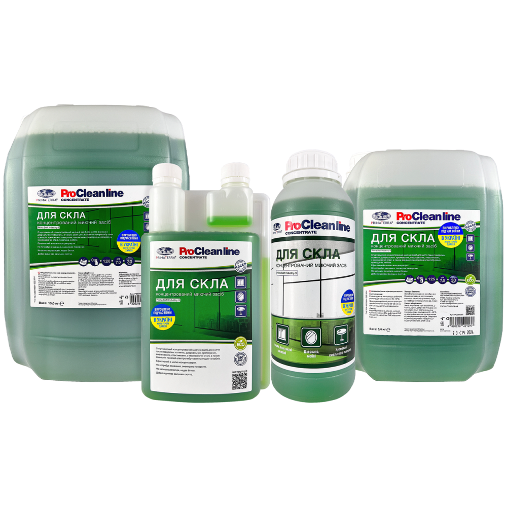 Мийний засіб Industry-3 для скла та дзеркал, концентрат (5 кг) Павлоград - фото 5