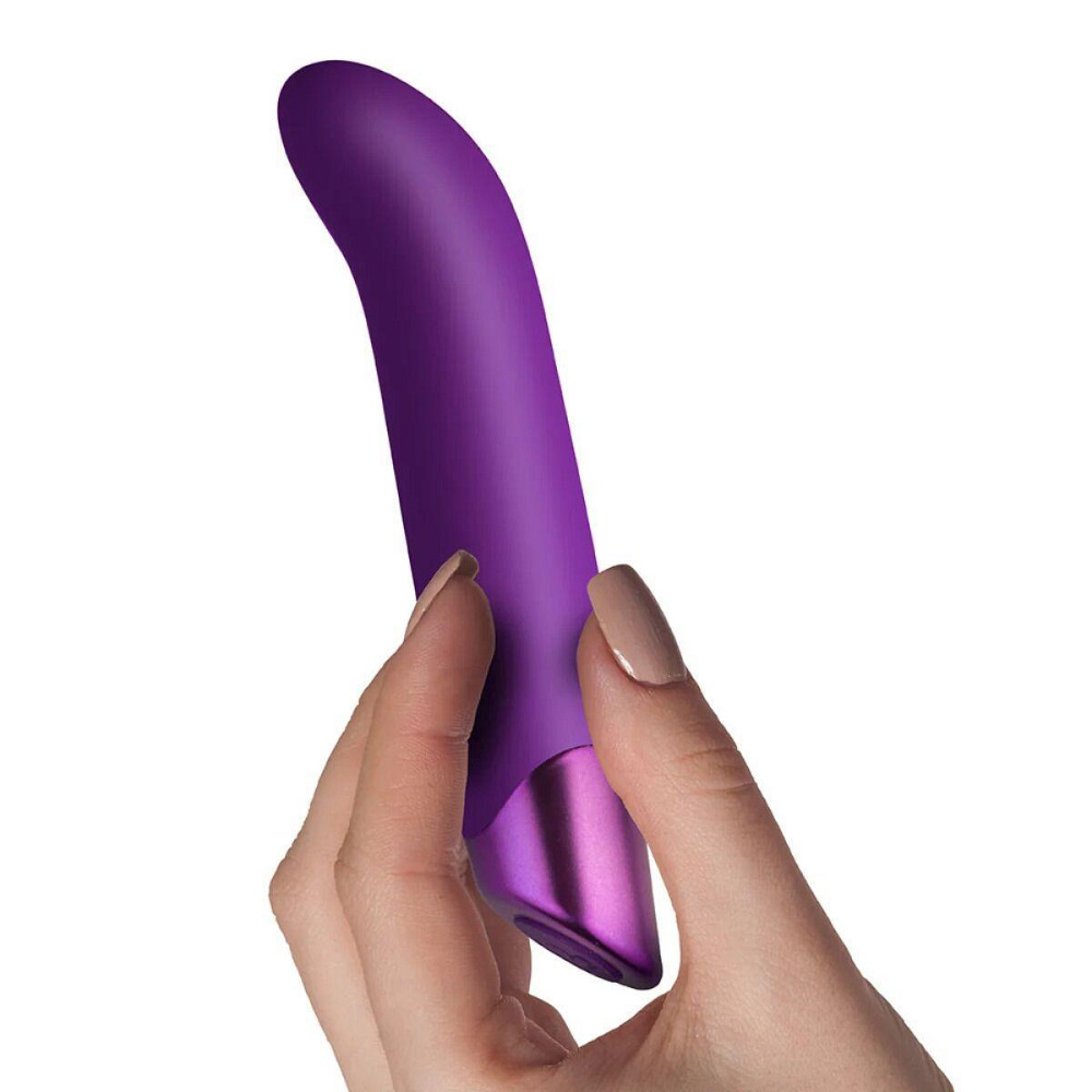 Вибратор для точки G Rocks Off Chaiamo G Purple, 10 режимов Sex Aura Киев - изображение 2