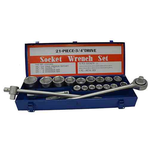 Набір головок із тріскачкою 3/4" 20 од. СТАНДАРТ ST-3420 Одеса