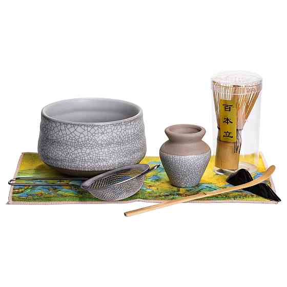 Подарунковий набір для приготування чаю матча 7 предметів MAT7 Коломия