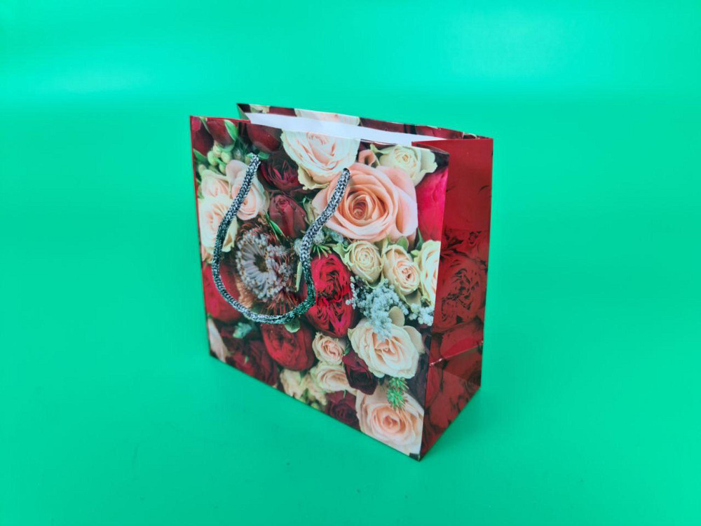 Пакет подарунковий під чашку 16/16/8 (артЧ-211) (12 шт.) Харків - фото 1