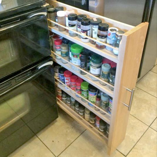 Выдвижной стеллаж 