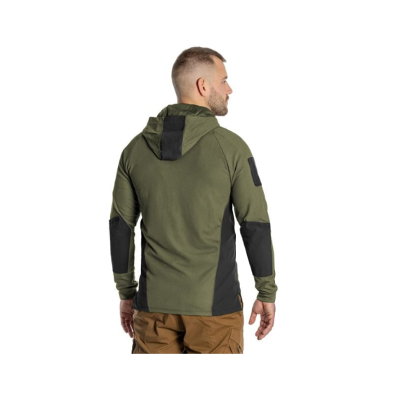 Кофта тактична Helikon-Tex RANGE HOODIE - TopCool, оливковий, розмір M Рівне