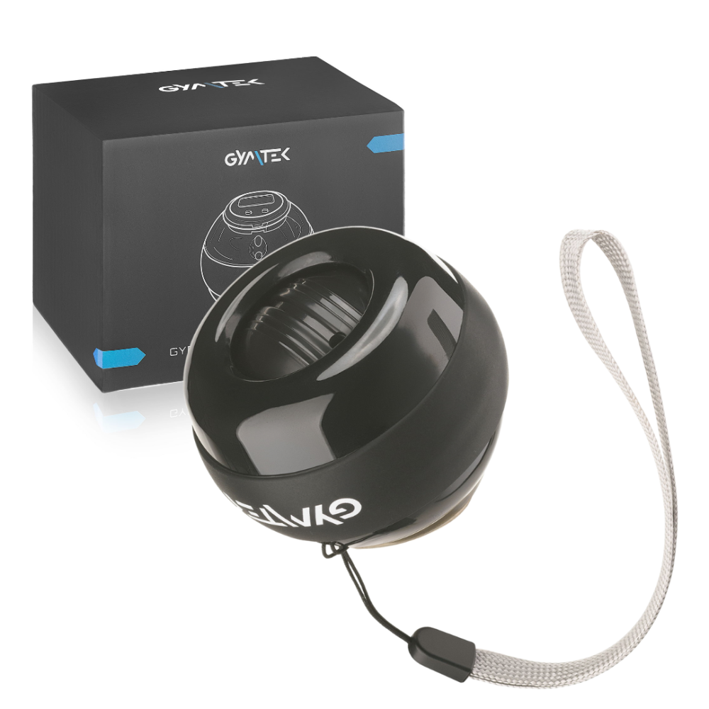 Гіроскопічний тренажер Gymtek Power Ball чорний Киев - изображение 1