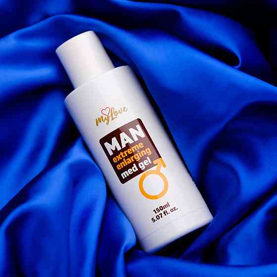 Збільшуючий гель-лубрикант для чоловіків - MyLove Man Extreme Enlarging Med Gel, 150 мл Sex Aura Київ