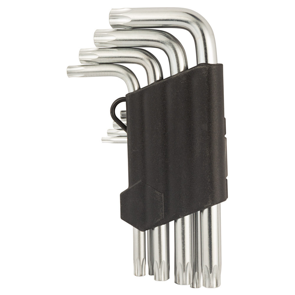 Ключи TORX 9шт T10-T50 мм CrV (короткие с отверстием) SIGMA (4022211) Киев - изображение 3