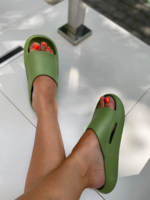 No brend Шльопанці жіночі 2125 зелені (літо, пінка) (4724) лише 40р.41р. Коломия - фото 3