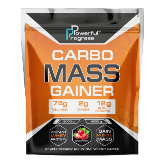 Carbo Mass Gainer - 4000g Strawberry Луцьк