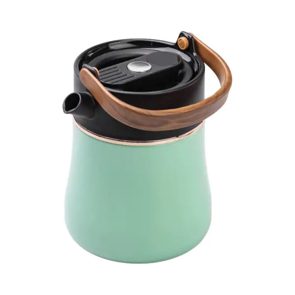 Yiwu Чайник термос із датчиком температури та вакуумною ізоляцією 700 мл м'ятний HP-14-22M Коломыя - изображение 4