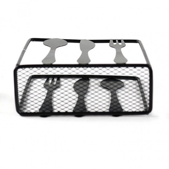 Салфетница на стол металлическая Tissue 15см Винница - изображение 3