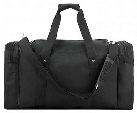 Сумка спортивная Wallaby 3050 30х55 черная S305001 Киев