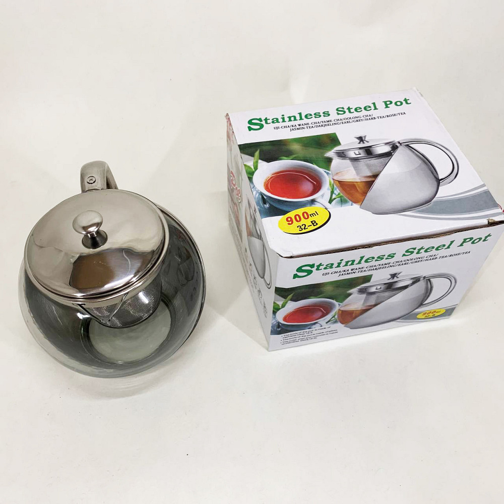 Стильний чайник для заварювання UNIQUE UN-1163 0, 90 л, Заварник для трав Чайники заварювання CW-34 Івано-Франківськ - фото 5