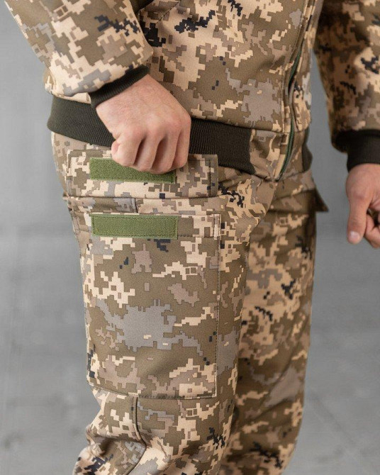 Тактический костюм KRANG на овчине  пиксель  ВТ0513 Одесса - изображение 9