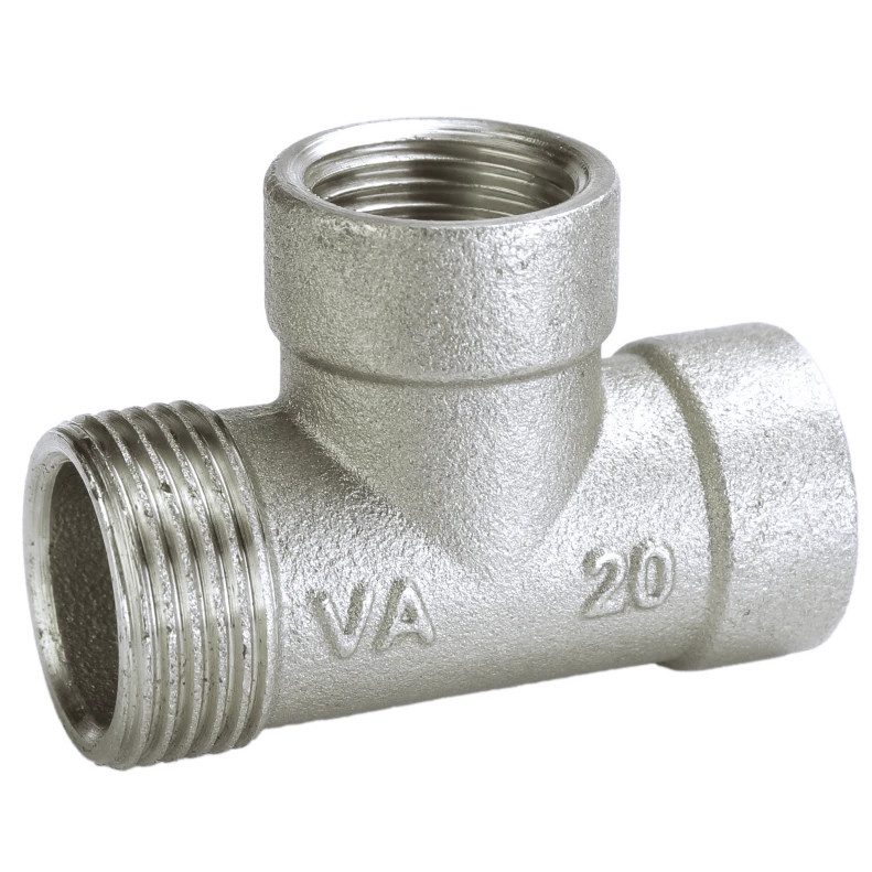 Тройник hедукционный 3/4″х1/2″х1/2″НВВ никелированный A0225А(нк) Киев - изображение 3