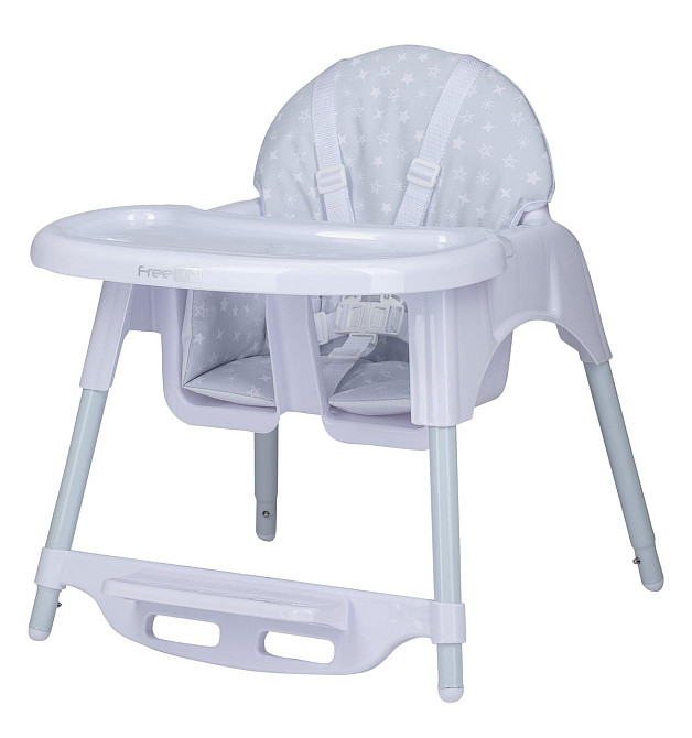 Стул для кормления ребенка FreeON Lars, grey stars Киев - изображение 4