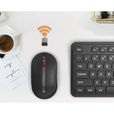 Комплект Xiaomi MiiiW Keyboard and Mouse Combo Gen 3 PB03 Wireless UA Black (MW24PB03 Black) Винница - изображение 3