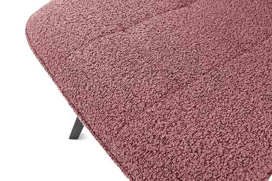 Стілець ФРЕШ (квадрат) чорний/букле цегляна Київ